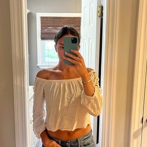 Beachy off the shoulder top
